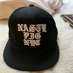 Limited edition nasty pig hat barely worn.SnapBack